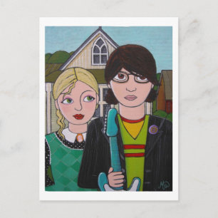 american rockers postcard