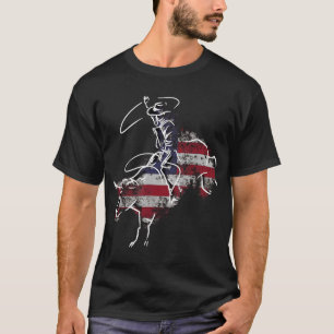 American Rodeo Bull Riding T-Shirt
