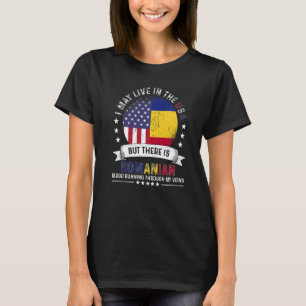 American Romanian Home in US Patriot American Roma T-Shirt