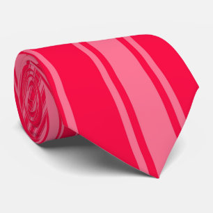 American rose Colour Stripe Funky Pattern Tie
