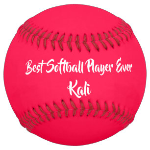 American Rose Red Colour Softball