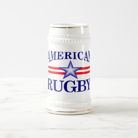 American Rugby (jbrugby beer steins) Beer Stein