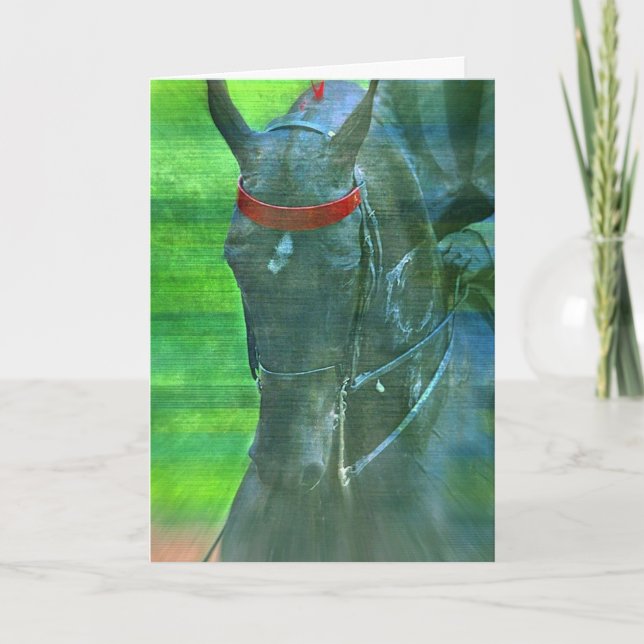 American Saddlebred, Birthday Card (Front)
