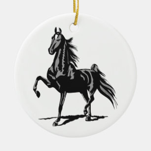 American Saddlebred Ceramic Tree Decoration