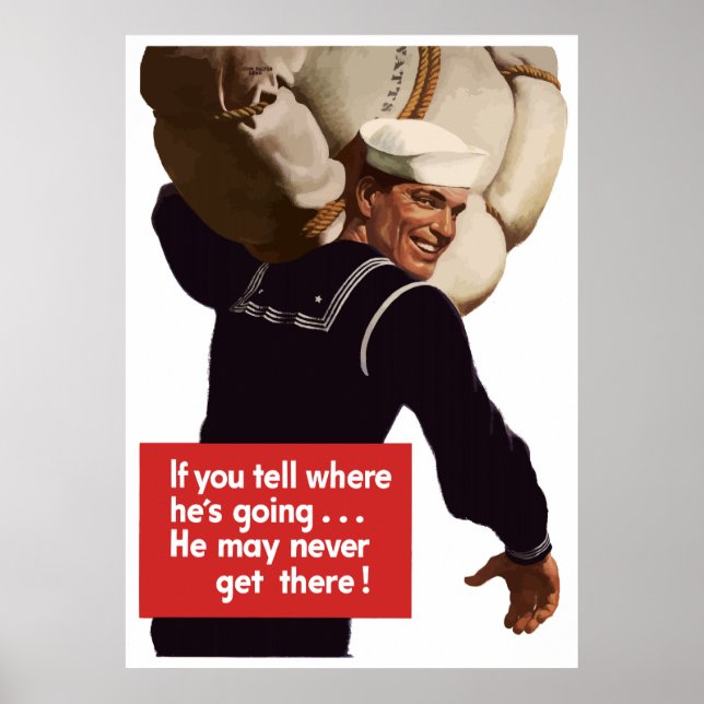 American Sailor War Poster (Front)