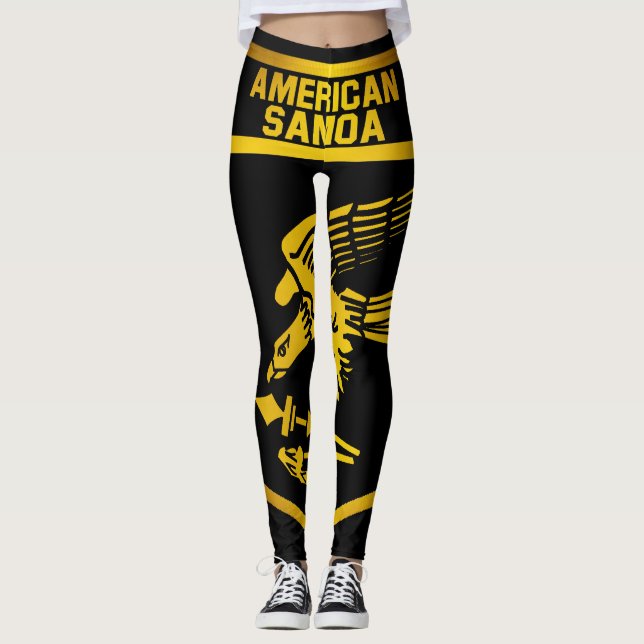 American Samoa Emblem Leggings (Front)
