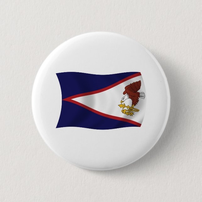 American Samoa Flag Button (Front)