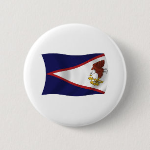 American Samoa Flag Button