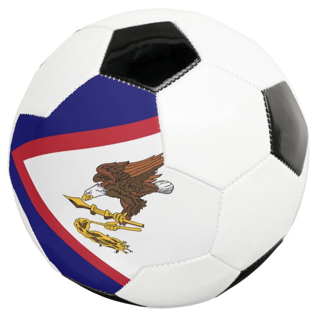 American Samoa flag Football (Three Quarter)