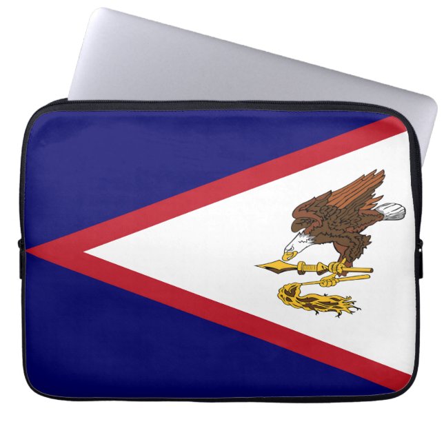 American Samoa flag Laptop Sleeve (Front)