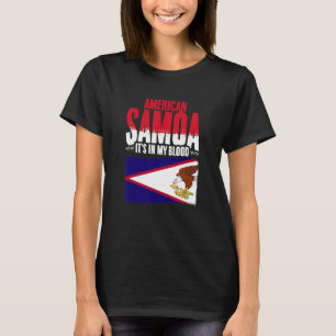 American Samoa In My Blood Samoa Pride Roots Ameri T-Shirt