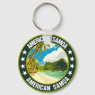 American Samoa Key Ring