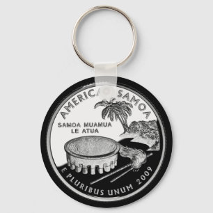 AMERICAN SAMOA KEY RING