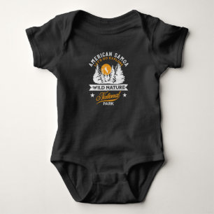 American Samoa National Park Baby Bodysuit