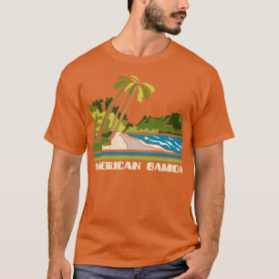 American Samoa National Park Nature Lover Vintage  T-Shirt