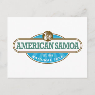 American Samoa National Park Postcard