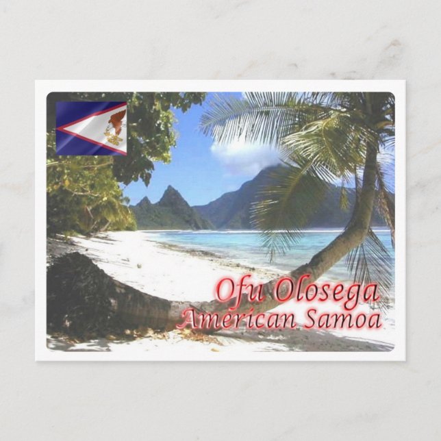 American Samoa - Ofu Olosega - Postcard (Front)