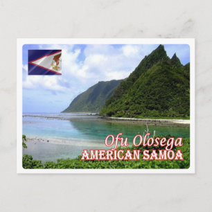 American Samoa - Ofu Olosega - Postcard