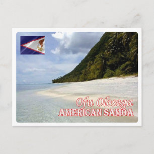 American Samoa - Ofu Olosega - Postcard