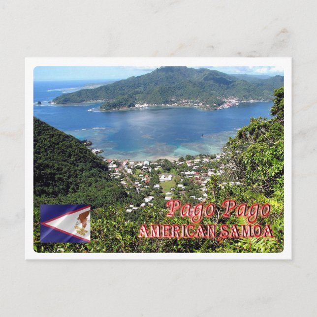 American Samoa - Pago Pago - Postcard (Front)