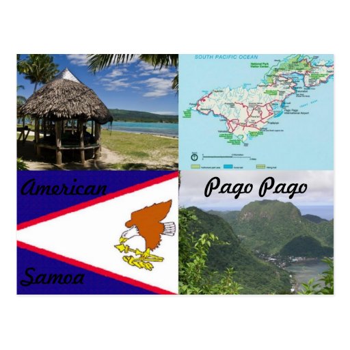 Image of American, Samoa, Pago Pago postcard
