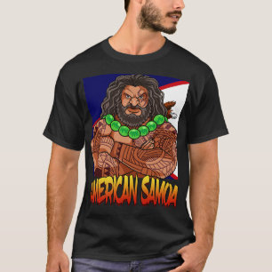 American Samoa Samoan Flag Polynesian Pride T-Shirt