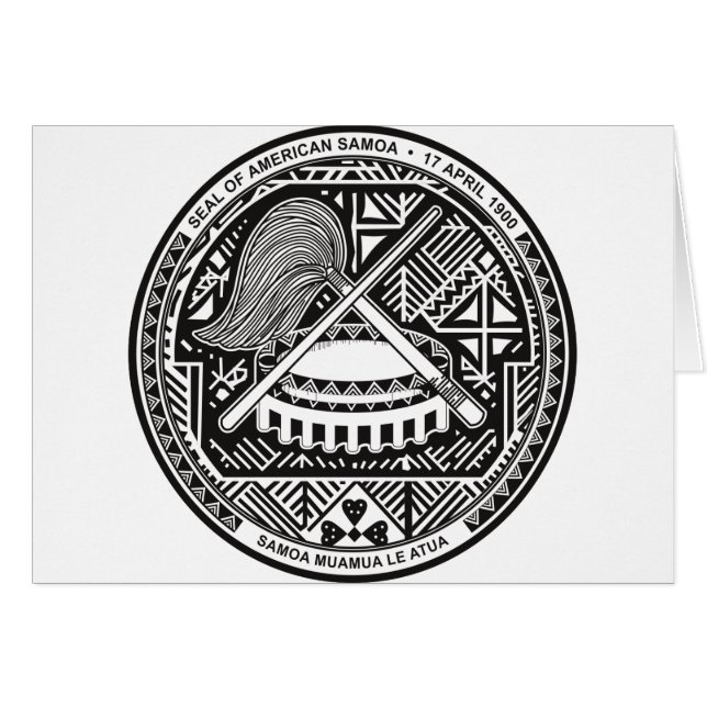 american samoa seal (Front Horizontal)
