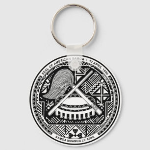 American Samoa Territory Key Ring