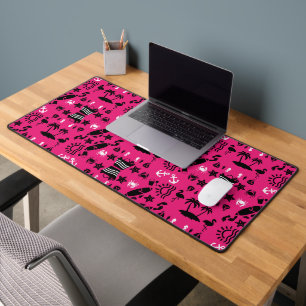 American Sand And Beach Decor Desk Mat