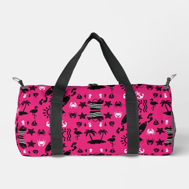American Sand And Beach Decor Duffle Bag (Front)