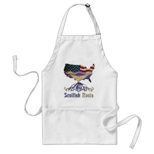 American Scottish Roots Apron
