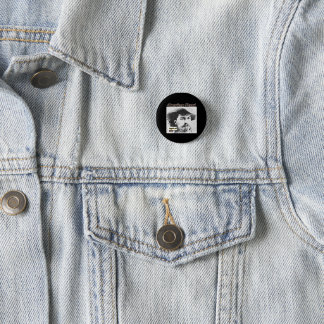 American Scout, Buffalo Bill Cody.  3 Cm Round Badge