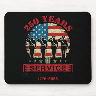 American Semiquincentennial July 4 2026 250 Years Mouse Mat