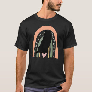 American Sheperd Dog With Rainbow 1 T-Shirt