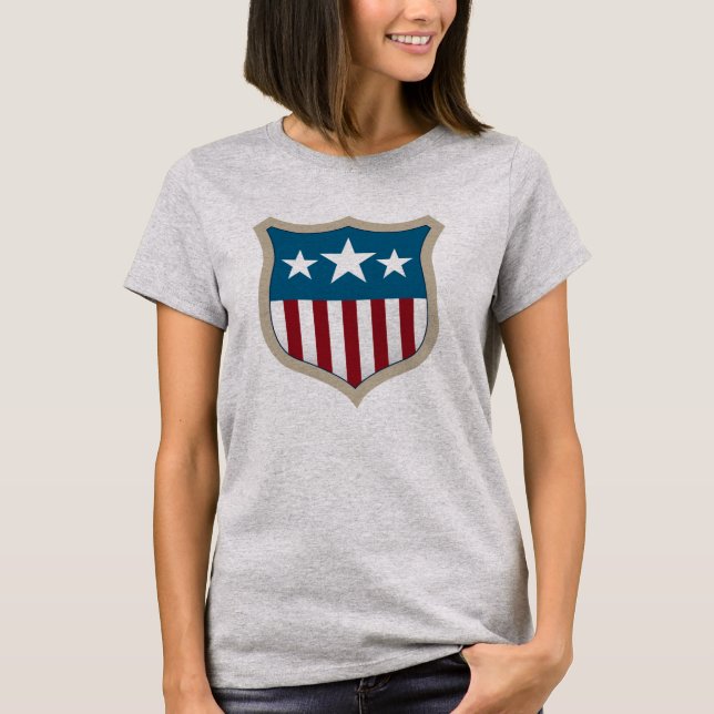 American Shield - Old Style T-Shirt (Front)