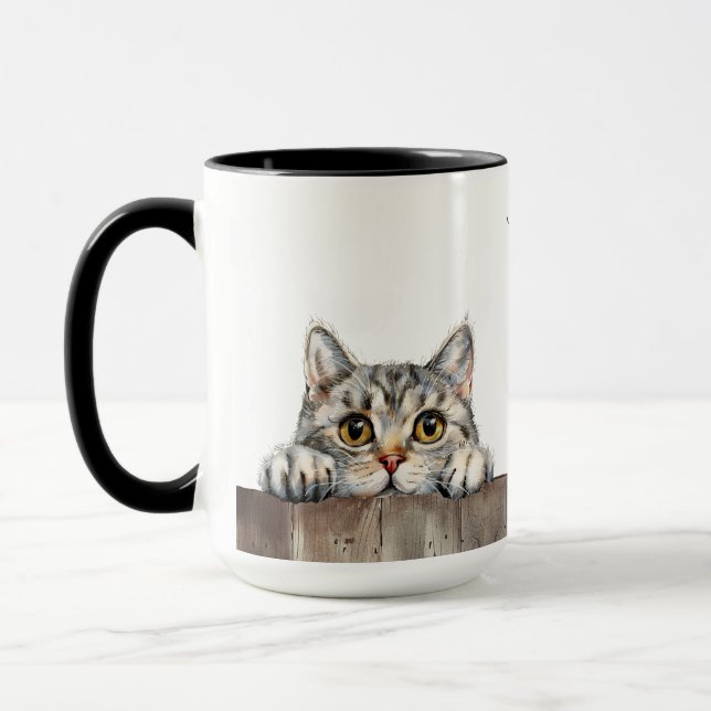 American Shorthair Cat Mug (Left)