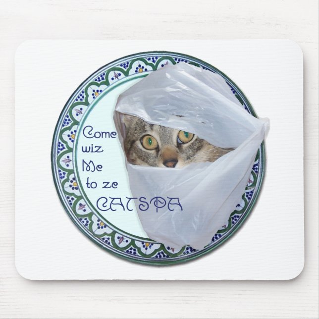 American Shorthair - Cat Spa, Yes! Mouse Mat (Front)