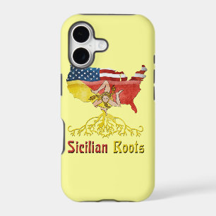American Sicilian Roots iPhone Smartphone Case