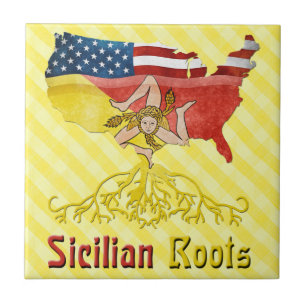 American Sicilian Roots Tile