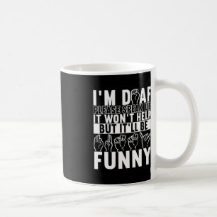 American Sign Language Deaf Awareness 10 Coffee Mug