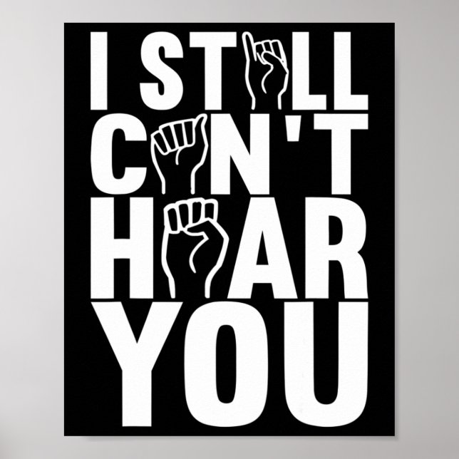 American Sign Language Deaf Awareness 15 (Front)