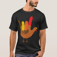 American,Sign,Language,Happy,Thanksgiving,Turkey,A