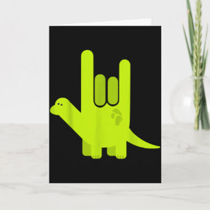 American Sign Language I Love You Design Valentine Card