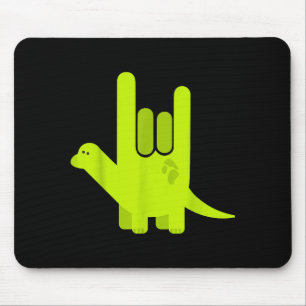 American Sign Language I Love You Design Valentine Mouse Mat