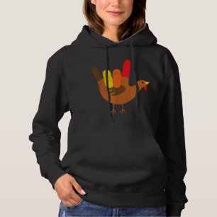 American Sign Language I Love You Thanksgiving Tur Hoodie