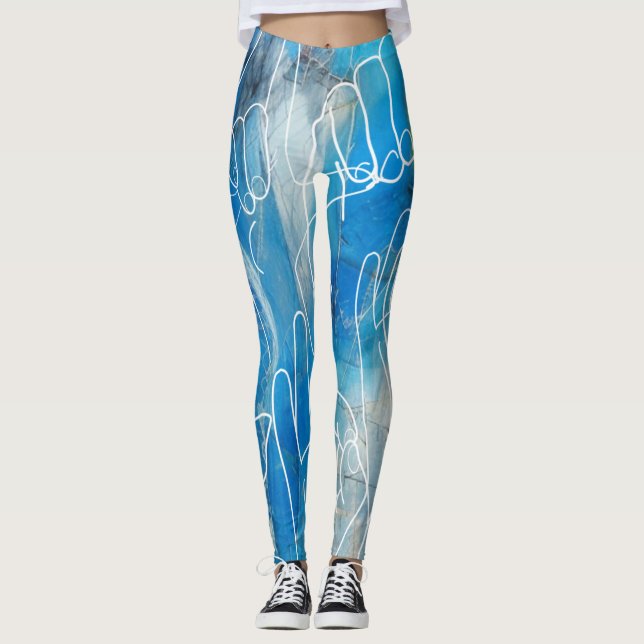 American Sign Language Leggings (Front)