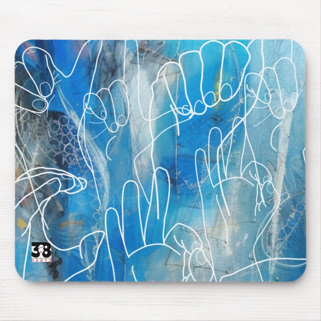 American Sign Language Mouse Mat (Front)