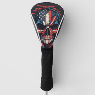 American Skull Case Golf Head Cover