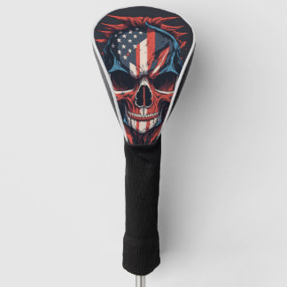 American Skull Case Golf Head Cover