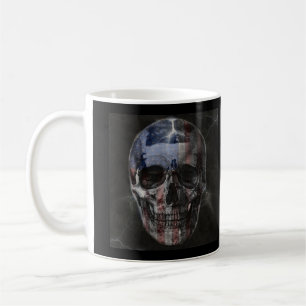 American Skull Mug